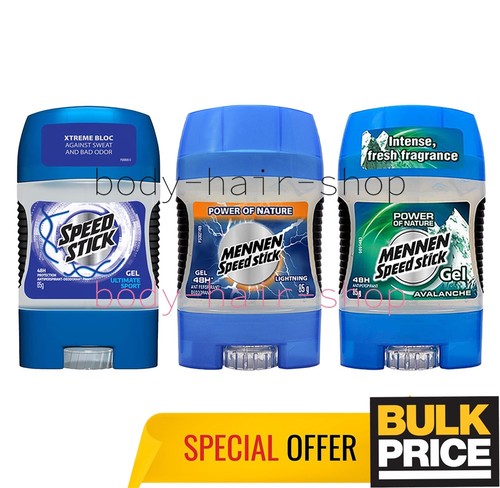 Lot mixte déodorant gel speed - mixte,