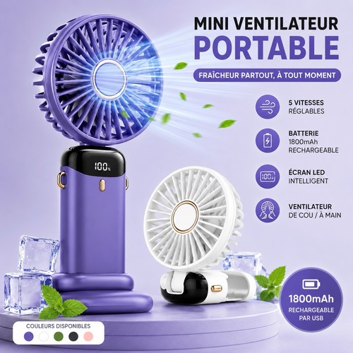 Mini ventilateur portable usb - ventilateur,