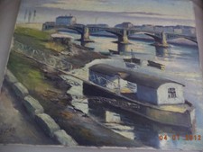 René uchay huile sur - huile, toile