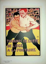 Rassenfosse les lutteurs - :,