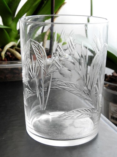 Ancien gobelet verre chope - verre,