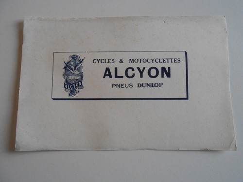 Ancien buvard cycles - buvard, /