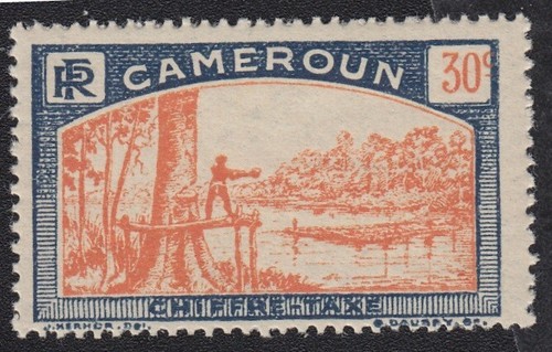 Timbre taxe cameroun 1925 - taxe,