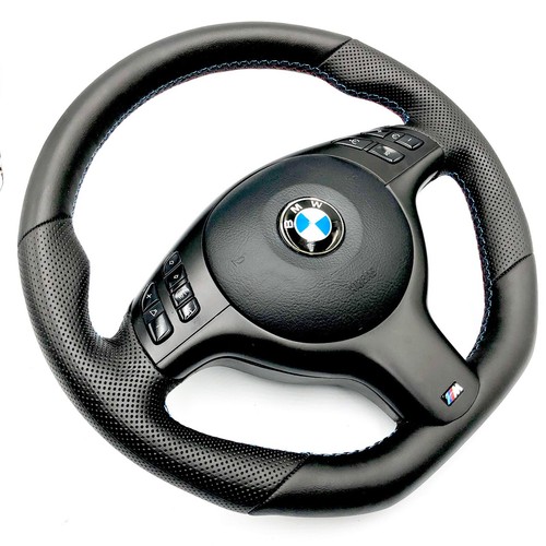 Volant cuir tuning aplatit - tuning,