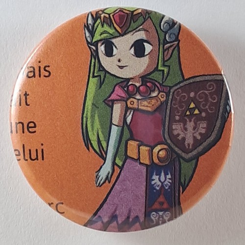 Badge zelda magazine - badge, 32