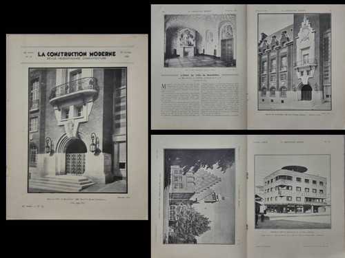 Construction moderne 1933 - construction,
