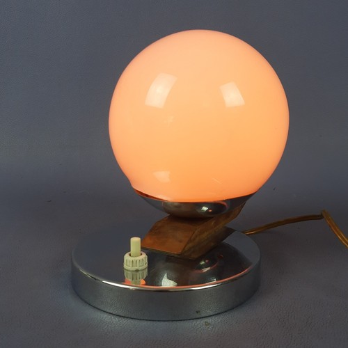 Lampe table sphère verre - sphère,