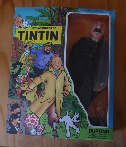 Tintin poupée seri - tintin, "dupond"