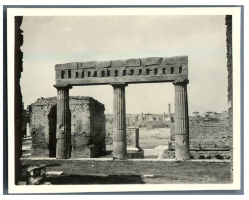 Italia pompei forum - italia,, vue