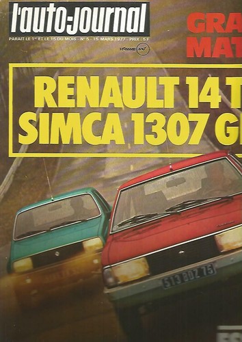 Auto journal 05 peugeot - l'auto, n°05