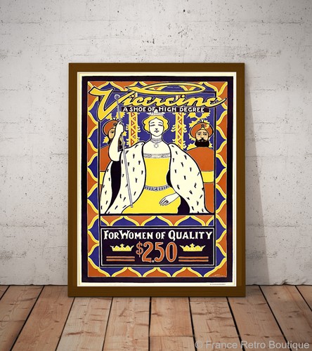 Affiche publicitaire vintage