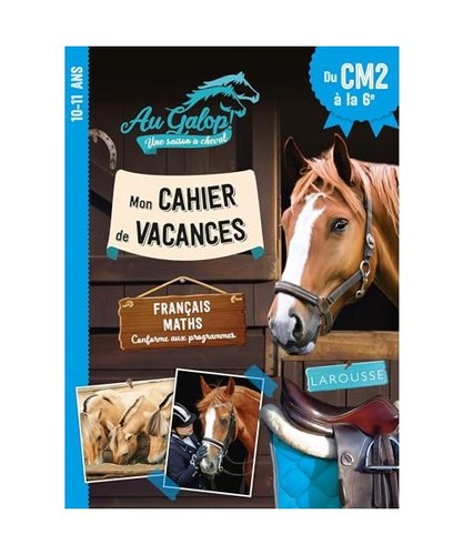Cahier vacances galop du - cahier,