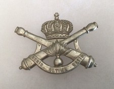 BELGIQUE  COIFFURE - ROYAL ARTILLERIE OFFICIER REGIS ULTIMA RATIO