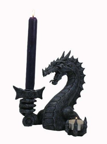 Dragon épée bougeoir - dragon,