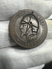 10 Centimes Napoléon 3 Satirique 1855