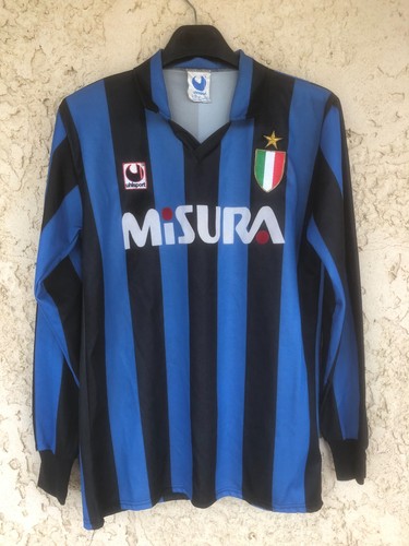 Maillot inter milan - milan, 1989