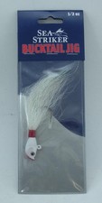 Mer Striker SSBTJ12-W Jig À Queue De Cerf 1/2 Oz. Blanc