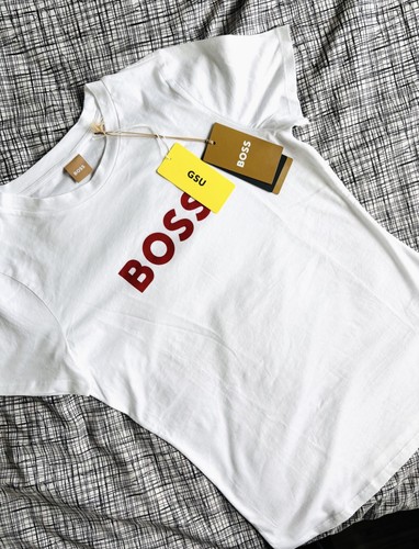 Shirt boss hugo blanc - t-shirt,