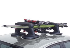 PORTE-SKIS ET PORTE-SNOWBOARDS MAGNÉTIQUE DE TOIT FABBRI TACO AVEC ANTIVOL