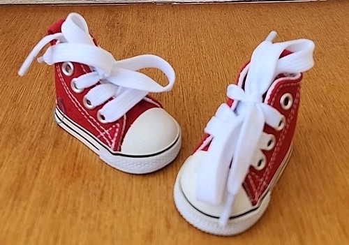 Chaussure basket rouge 60mm - chaussure,