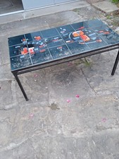 table basse dessus carrelé