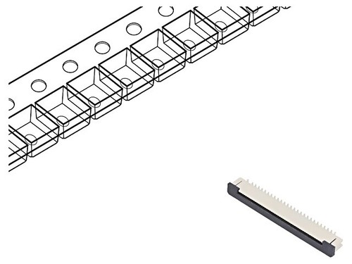 Connecteur ffc2a32 - ffc2a32-50-t,