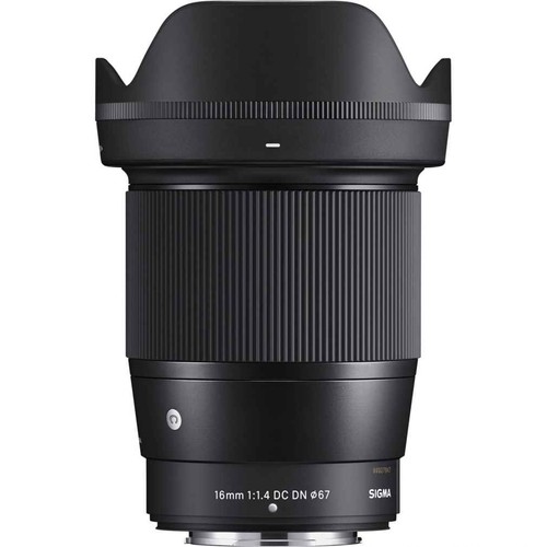 Sigma 16mm dc dn - 16mm, f/1.4