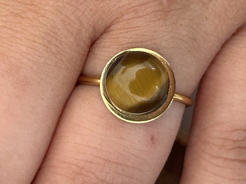 Bague acier pierres - bague,