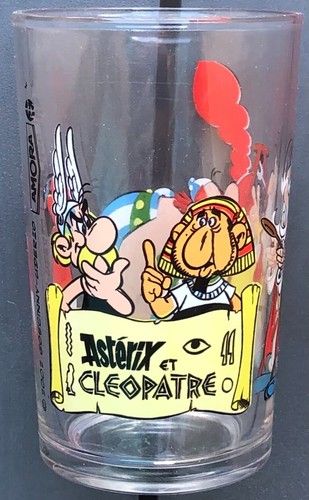 Verre moutarde astérix et - moutarde,