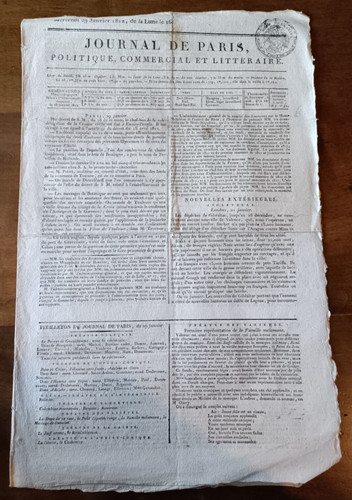Vieux journal de - journal,