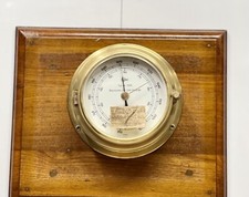 Authentique baromètre Barigo Marine récupéré type n° 1500 – Instrument nautique