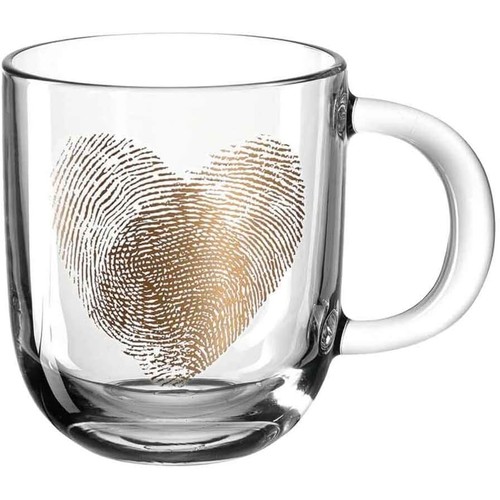 Tasse verre 400ml avec - de,