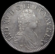 Écu Vertugadin 1717 X Amiens