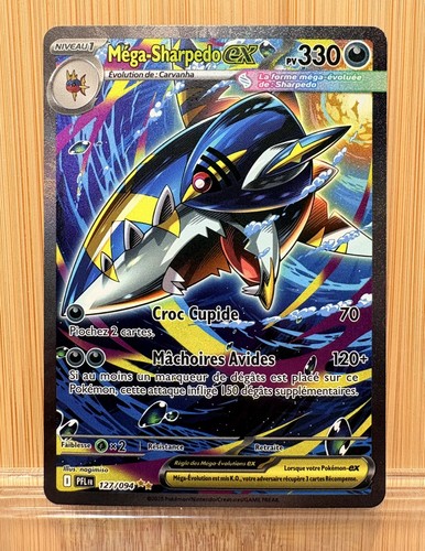 Méga sharpedo 127 - méga-sharpedo, 127/094