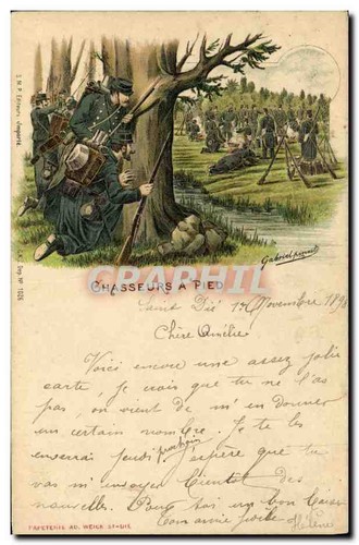 Chasseurs pied série - à,