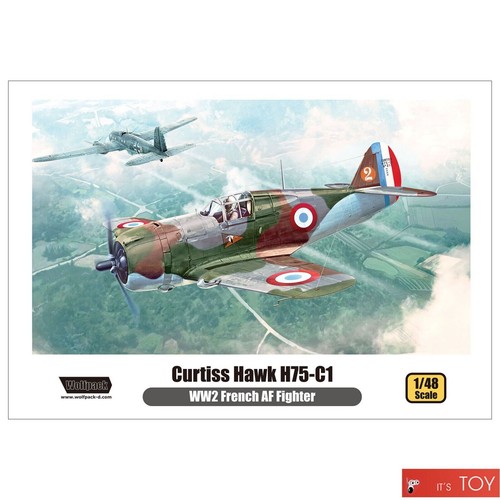 Wolfpack curtiss hawk - 1/48,