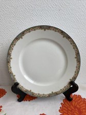 Ancienne Assiette Porcelaine Limoges Contour Floral Legrand Betoule Deco