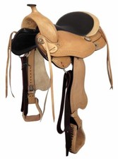 Selle western sans arbres