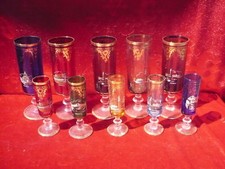 10 Vieux Verres Décoratifs En
