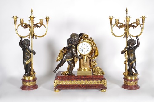 Garniture cheminée - de,