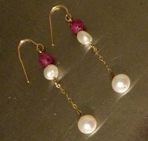 Boucles oreilles massif - d’oreilles, or