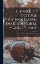 Histoire du costume antique