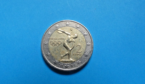 Pièce euros grece jo - ,