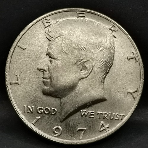 Kennedy half dollar - kennedy, 1974