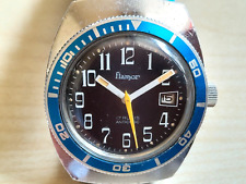 ⭐FLAMOR Antichoc 17 rubis, méca. 37mm chromée, TRÈS BON ÉTAT COSMÉTIQUE & EXACTE