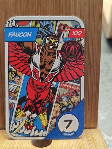 Carte marvel leclerc 2023 - marvel,