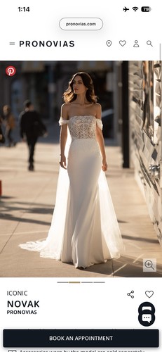 Pronovias ivory strapless - pronovias,