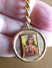 Ancien porte clé Visiomatic Femme Nue Sexy Années 60