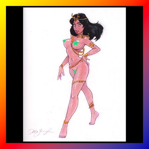 Dejah thoris signed - thoris, print