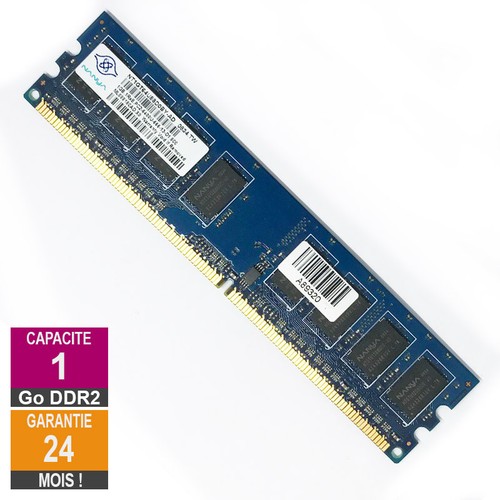 Barrette mémoire 1go ram - barrette, ddr2